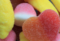 Mix : Banane Jaune, moelleux Fraise & coeur pêche
